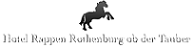 Hotel 'Rappen', Rothenburg