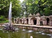 Bayreuth Eremitage Wasserspiele untere Grotte