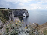 Étretat, Alabasterküste, Frankreich
