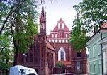 Zwei Kirchen in Vilnius, Litauen