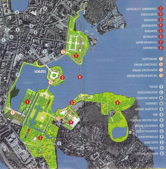 Geländeplan BuGa Schwerin 2009